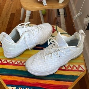 Lebron low size 11.5 ice white
